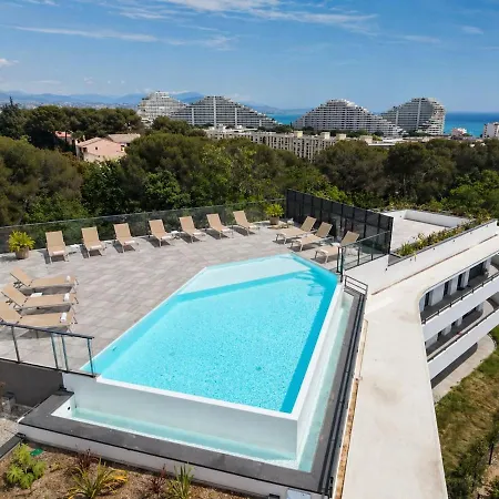 Casa Loubet - Rez-de-jardin Avec Piscine Rooftop, Salle De Sport&parking Privé - By Auraconciergerie Appartamento *